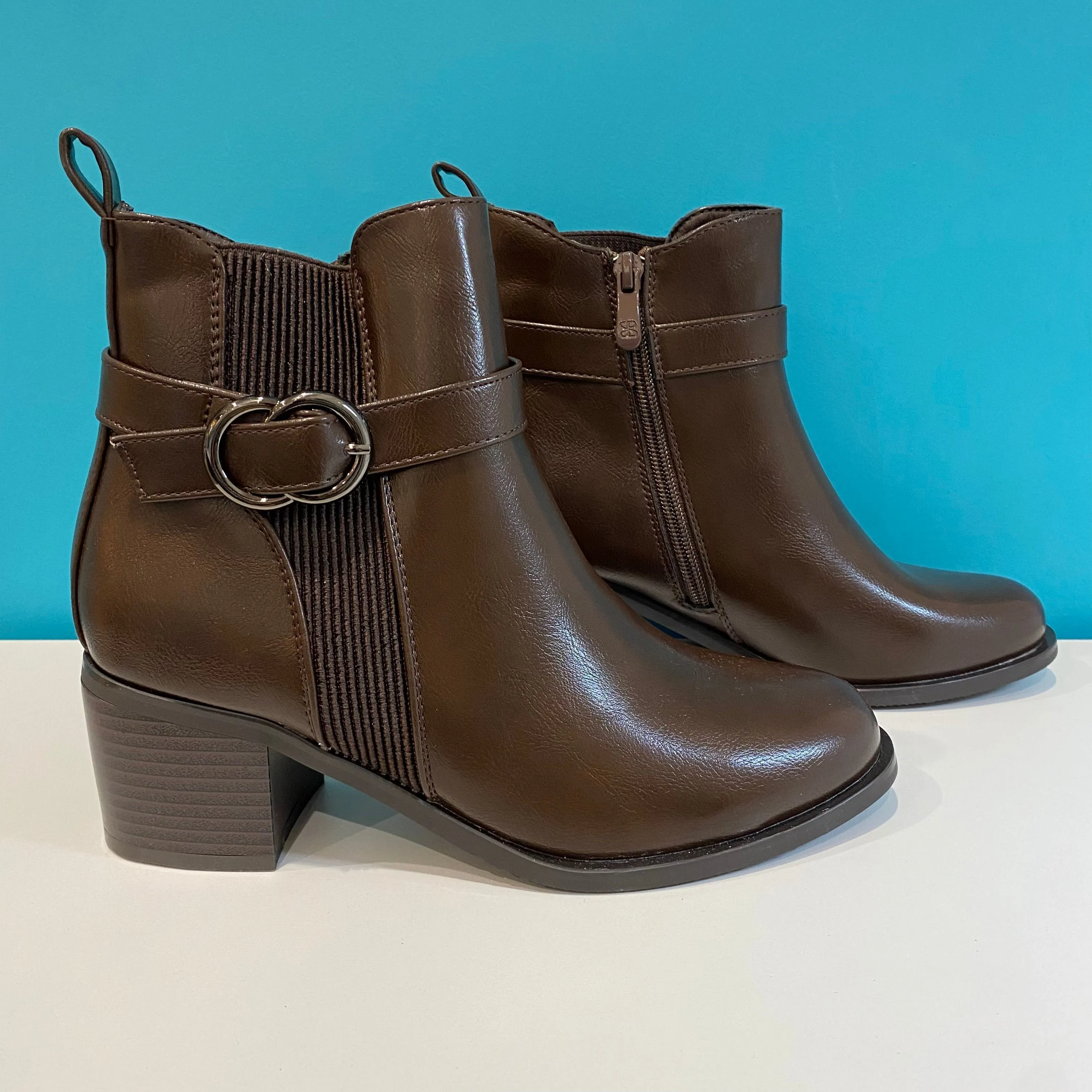Bottines Stéphanie | CHC282 Marron